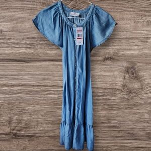 NWT Vineyard Vines Chambray Tie Dress - XS